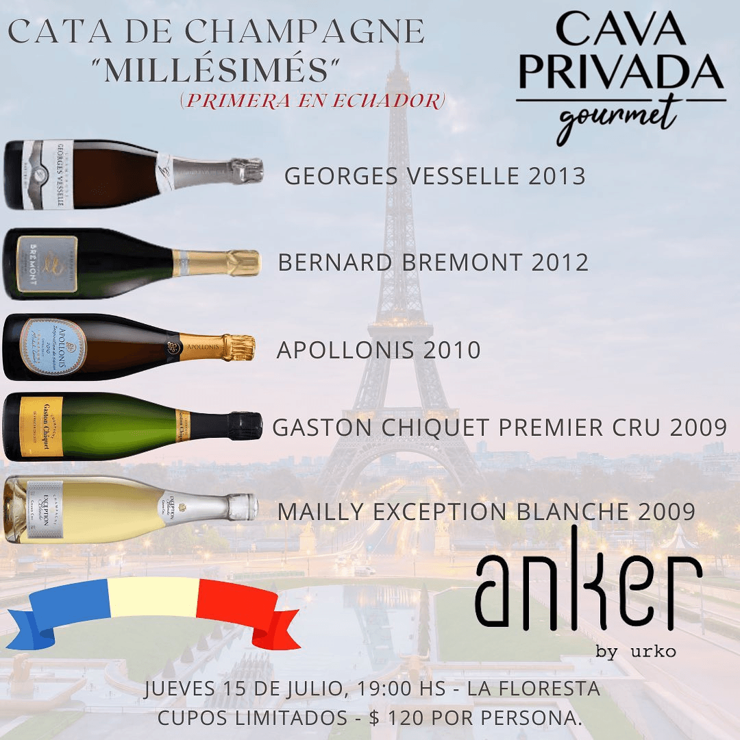 Cata Champagne Millésimés