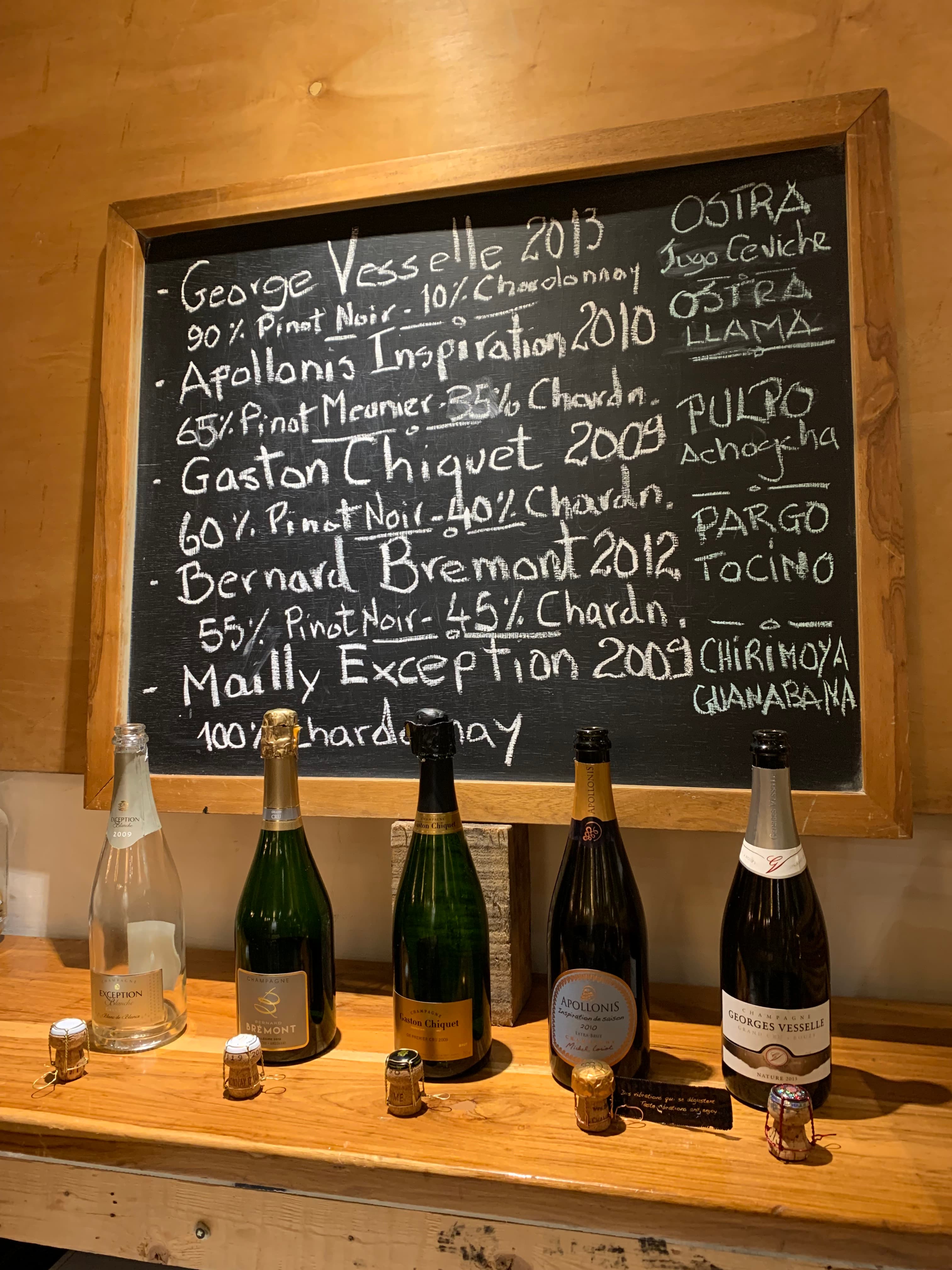 Cata Champagne Millésimés — 3